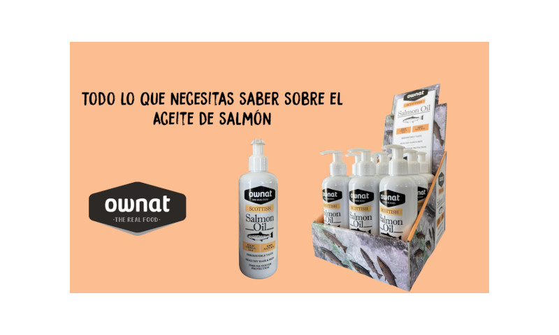 Aceite de salmón para perros